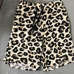 cheetah print shorts